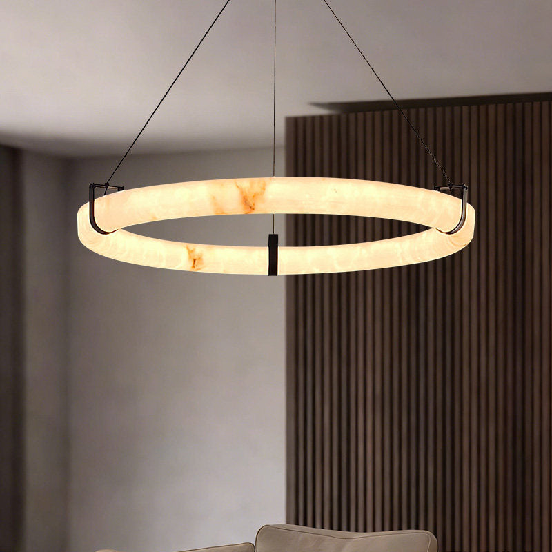 Cloud Stone LED Pendant Light with Remote Control