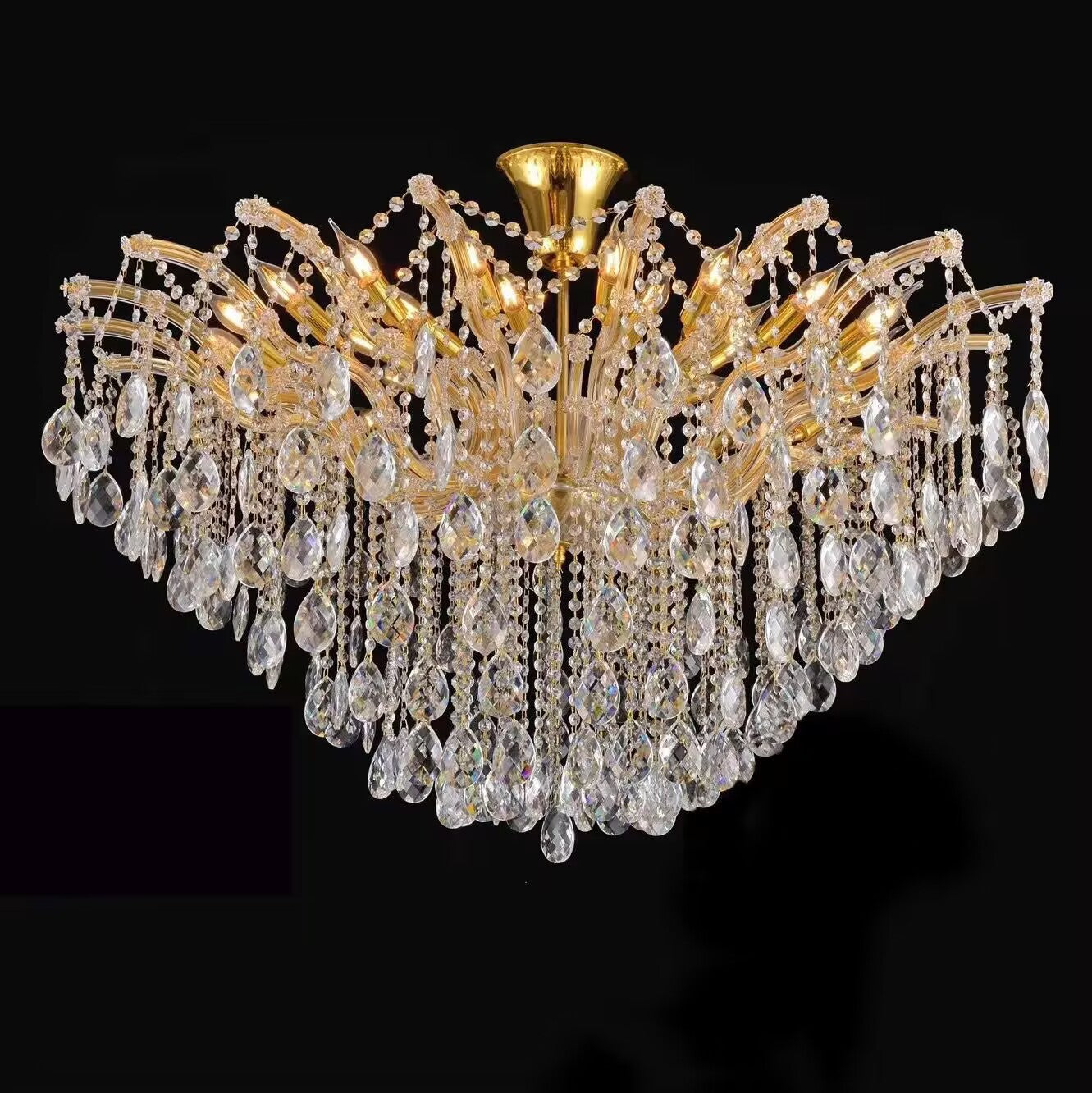 European Crystal Luxury Chandelier For Living Room
