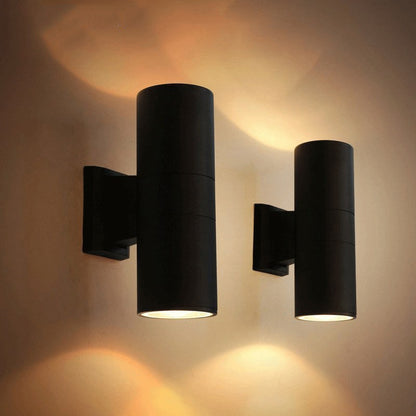 Outdoor Waterproof Dual Head Wall Mount LED Light