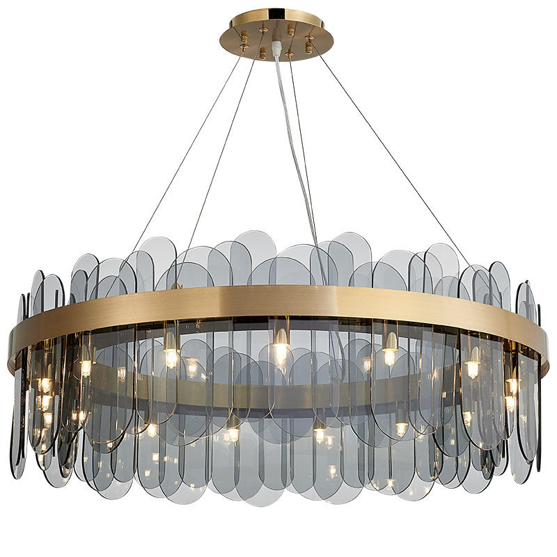 Minimalist Glass Chandelier