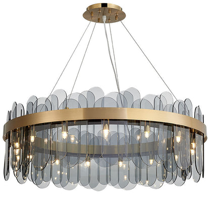 Minimalist Glass Chandelier