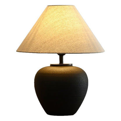 Japanese Wabi-Sabi Style Ceramic Table Lamp