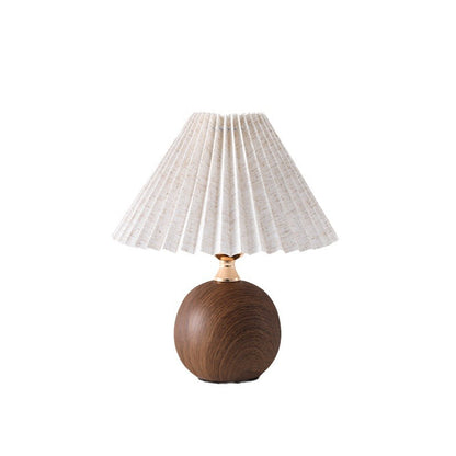 Nordic Ceramic Bedside Table Lamp with Remote Control