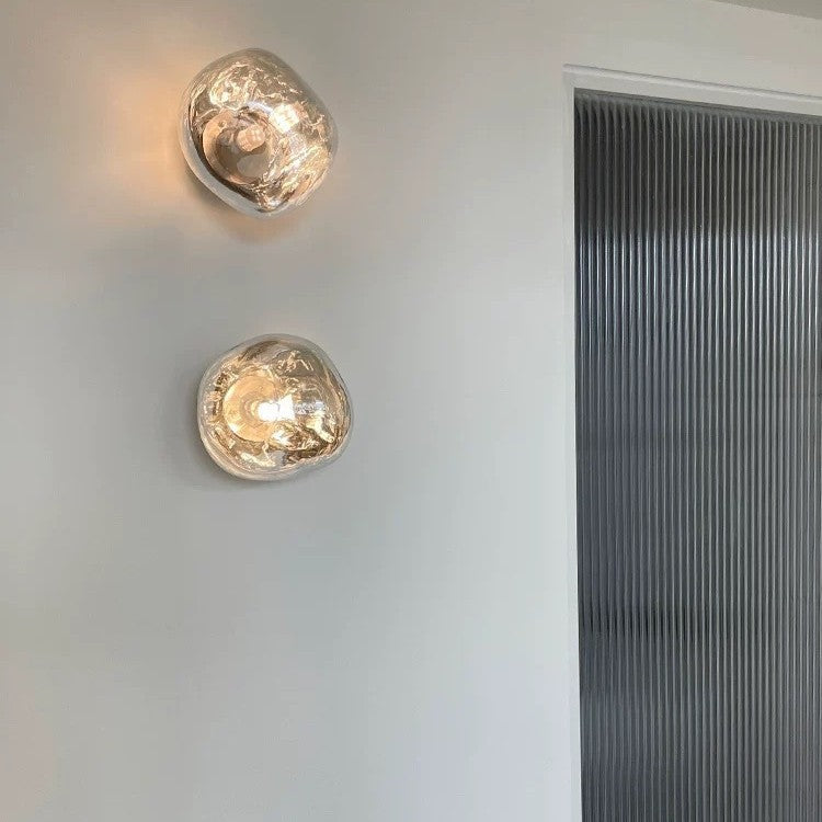 Scandinavian Lava Glass Wall Lamp