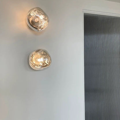 Scandinavian Lava Glass Wall Lamp