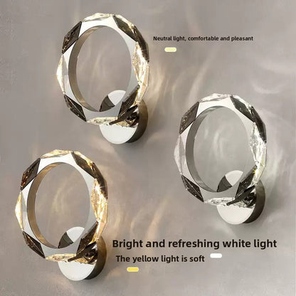 Crystal Wall Lamp Symmetric