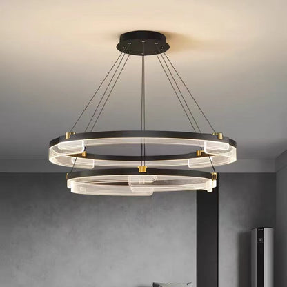 Minimalist Nordic Circular LED Pendant Light