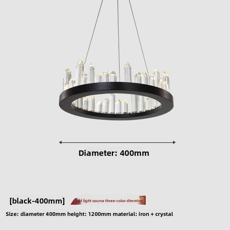 Wave-like Modern Crystal Chandelier