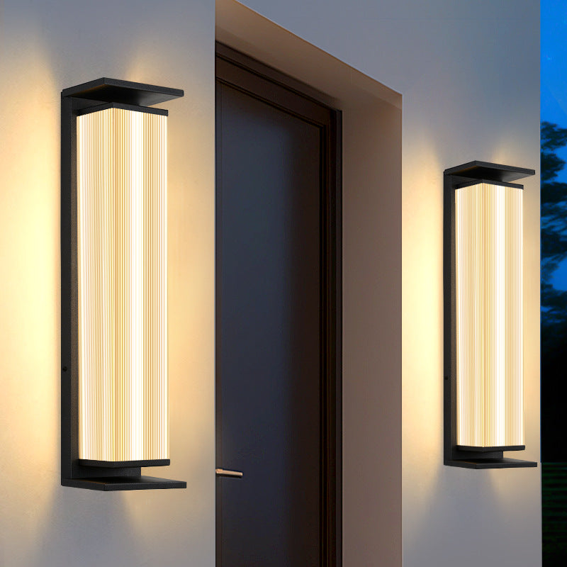 Outdoor Waterproof Block Wall Lamp