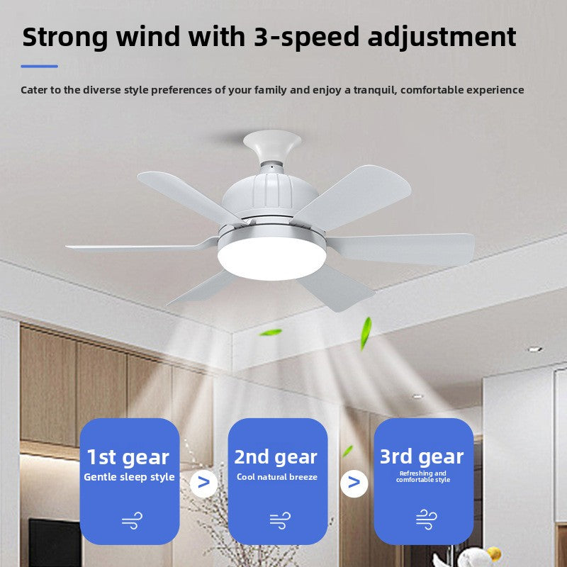 Ceiling Fan Light with Remote and Dimmable Lighting