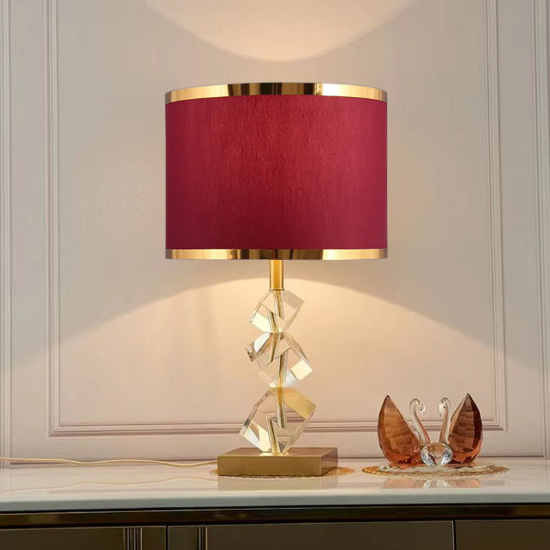 Crystal Base Elegant Table Lamp