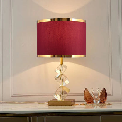 Crystal Base Elegant Table Lamp