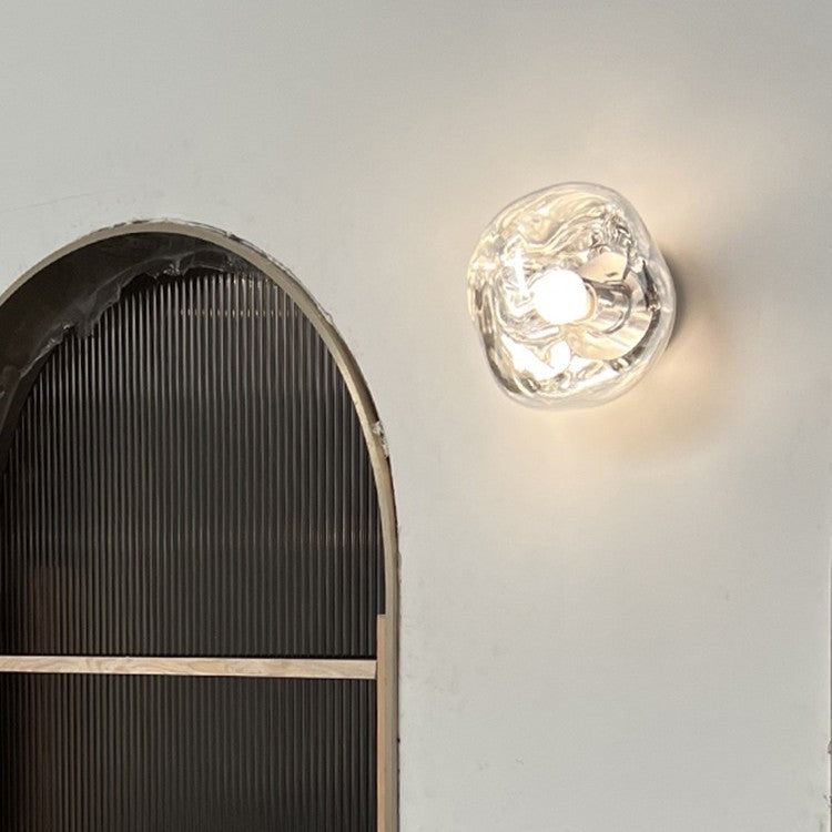 Scandinavian Lava Glass Wall Lamp