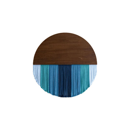 Hand Woven Round Wall Tapestry Nordic Decor