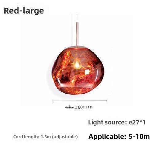 Glass Asymmetric Ceiling Lights