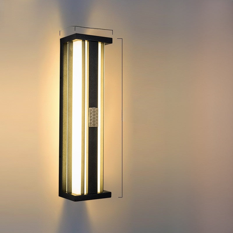 Outdoor Waterproof Block Wall Lamp