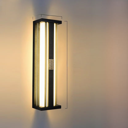 Outdoor Waterproof Block Wall Lamp