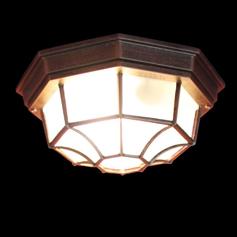 Retro Waterproof LED Ceiling Light for Outdoor