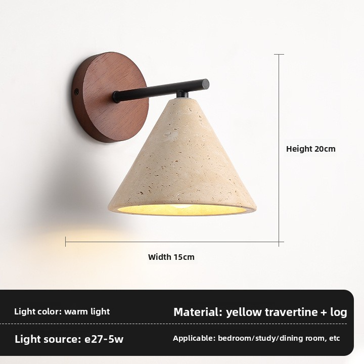 Japanese-Style Vintage Wall Lamp