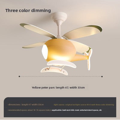 Smart Fan Light For Children Room
