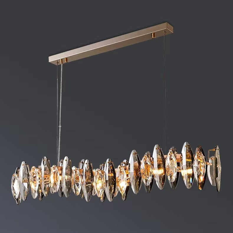 Contemporary Crystal Chandelier