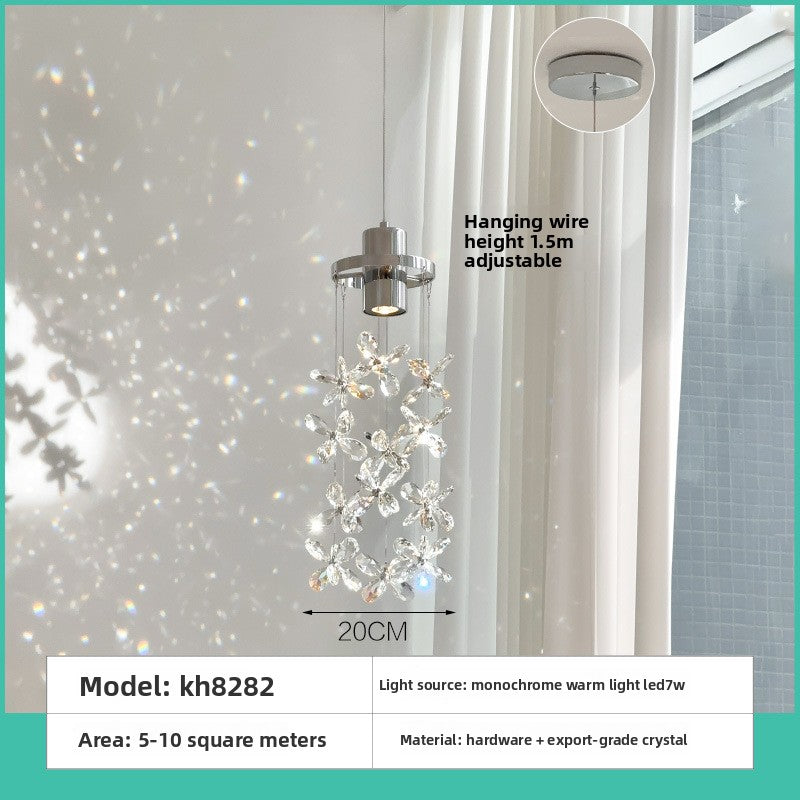 French Style Crystal Pendant Light