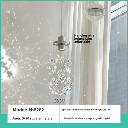 French Style Crystal Pendant Light