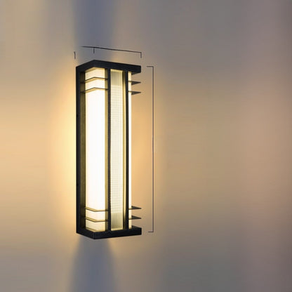 Outdoor Waterproof Block Wall Lamp