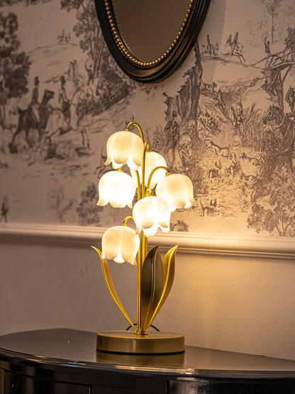 Lily of the Valley Table Lamp