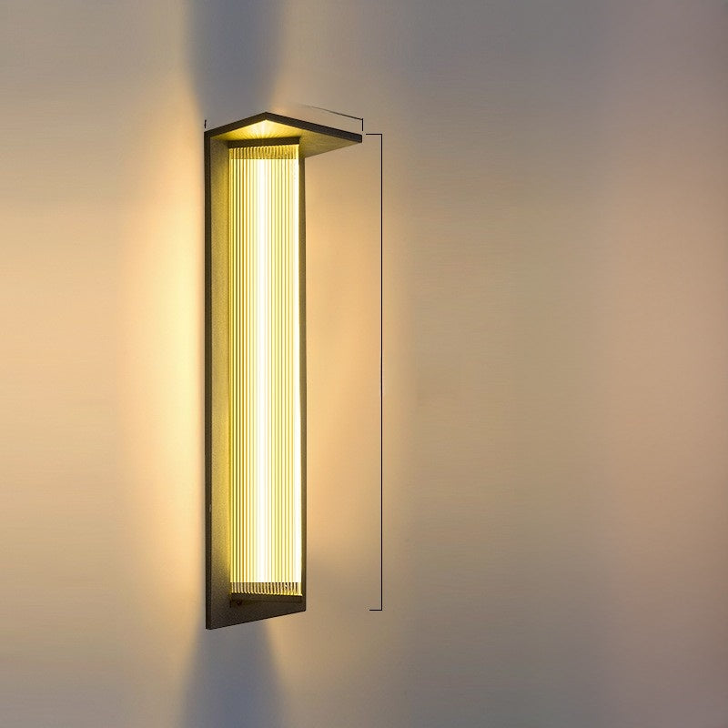 Outdoor Waterproof Block Wall Lamp