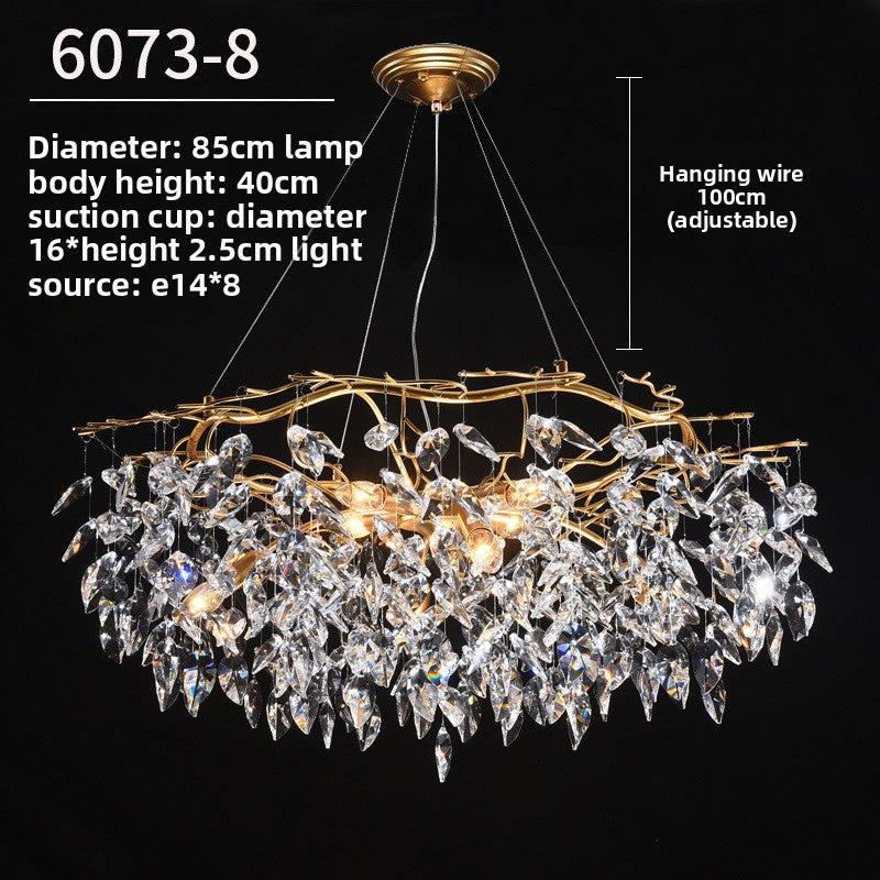 Elegant Crystal Chandelier for Home