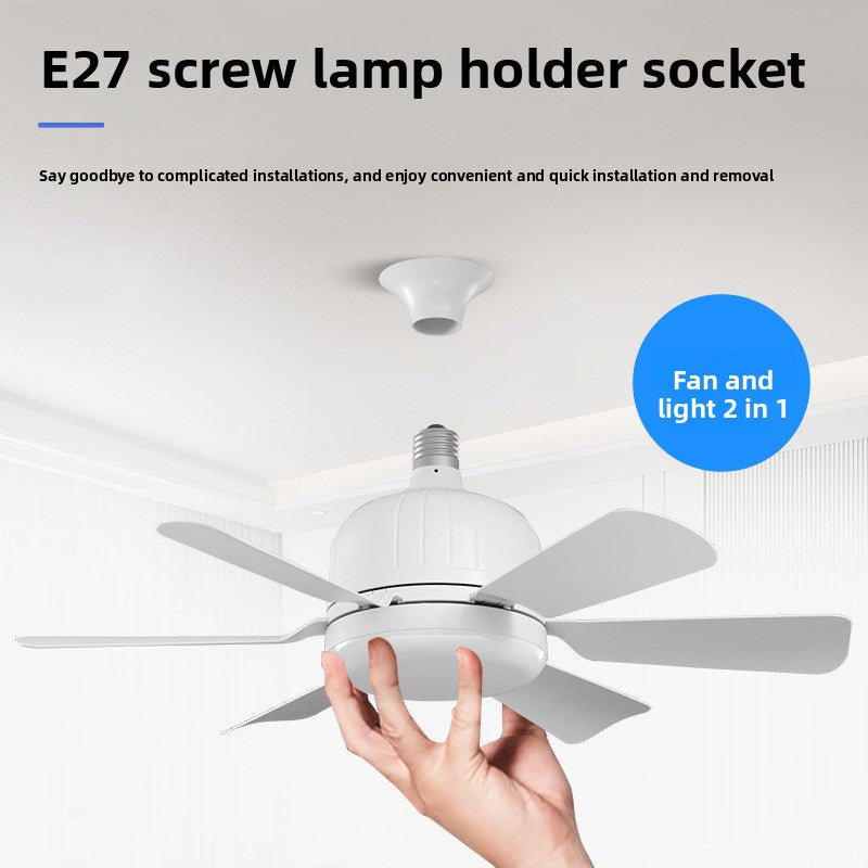 Ceiling Fan Light with Remote and Dimmable Lighting