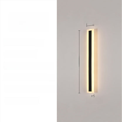 Modern LED Wall Light Bar Outdoor ? Minimalist Ambient Lighting Fixture