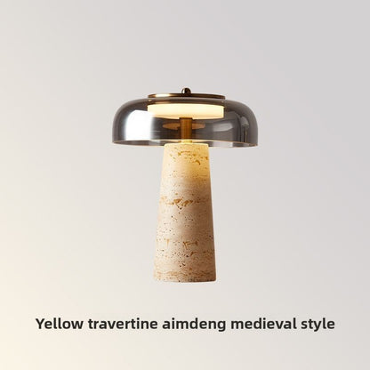 Nordic Stone Table Lamp with Adjustable Lighting