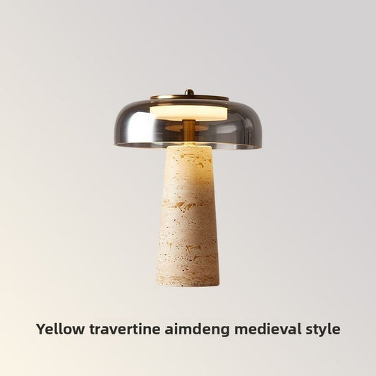 Nordic Stone Table Lamp with Adjustable Lighting