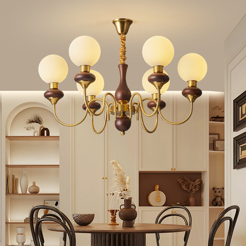 Mid-Century Style Chandelier Lighting