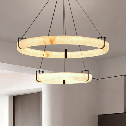 Cloud Stone LED Pendant Light with Remote Control