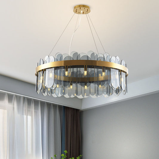 Minimalist Glass Chandelier