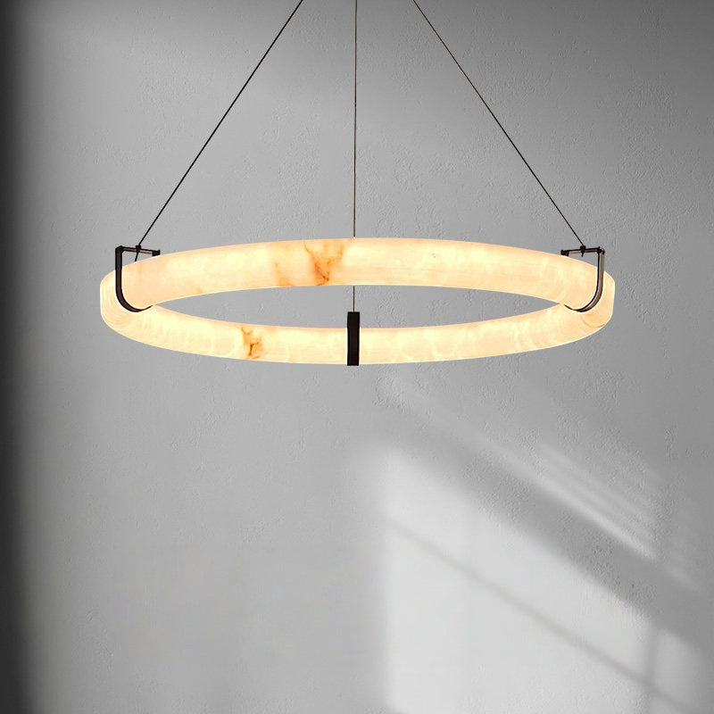 Cloud Stone LED Pendant Light with Remote Control