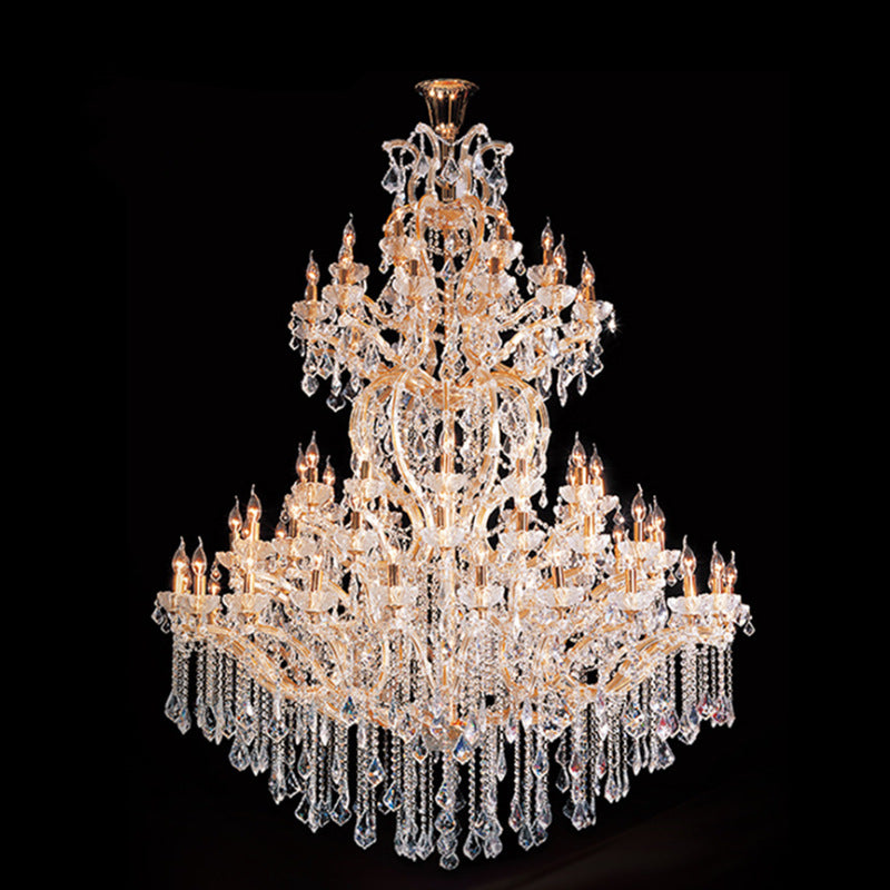 European Crystal Luxury Chandelier For Living Room