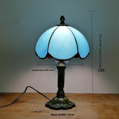 Tiffany Stained Glass Table Lamp