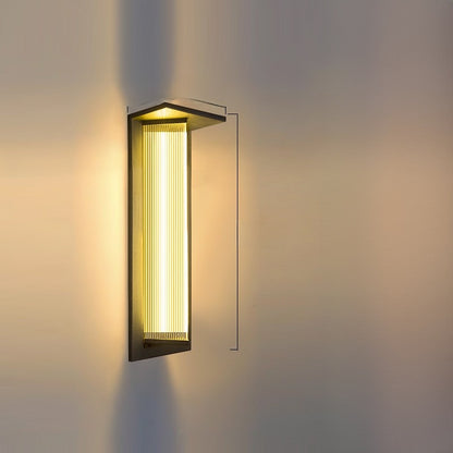 Outdoor Waterproof Block Wall Lamp