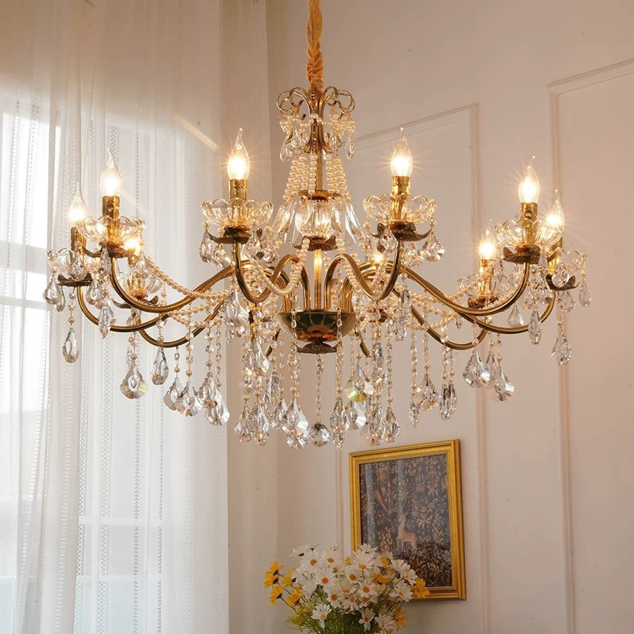 Mid-Century Retro Suspended Chandelier