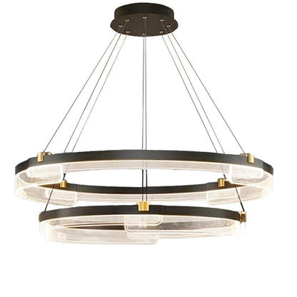 Minimalist Nordic Circular LED Pendant Light