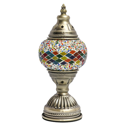 Turkish Retro Glass Table Lamp