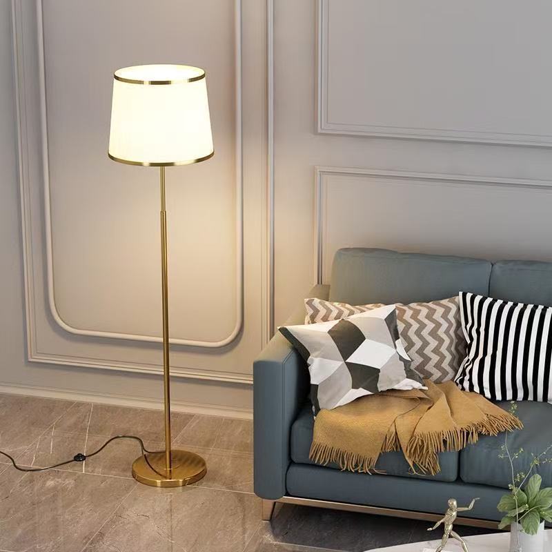 Modern LED Floor Lamp with Remote Dimming