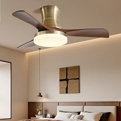 Retro Style Ceiling Fan Light with Smart Control