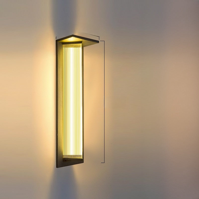 Outdoor Waterproof Block Wall Lamp