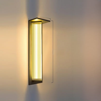 Outdoor Waterproof Block Wall Lamp