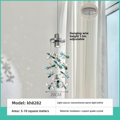 French Style Crystal Pendant Light